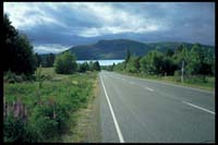 Auf der Straße nach Lake Tekapo