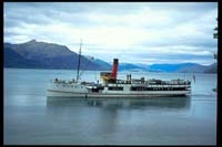 'TSS Earnslow' auf dem Lake Wakatipu