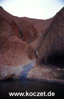 Wasserstelle am Ayers Rock